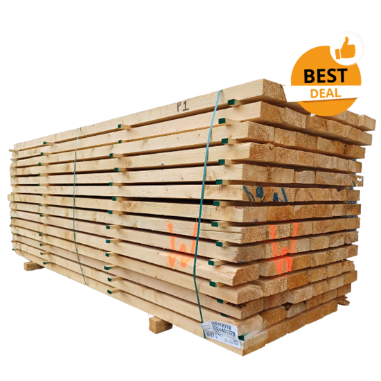 Houten balk lot p1 63 x 175 lengte 3 m