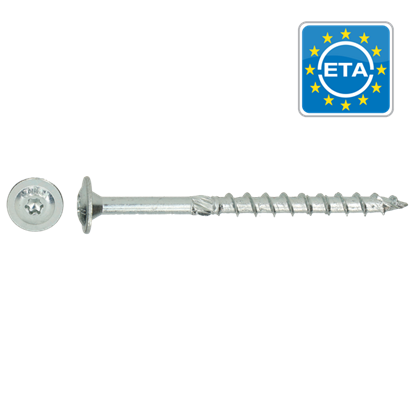 Picture of Hapax construction screw torx flenskop 6x120 ZN 100 st