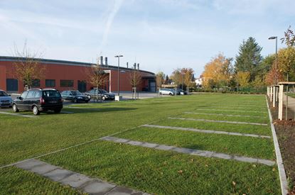 Picture of ACO Hexagrass groen kunststof grasdallen 580 x 390 x 38 mm