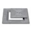 aluminium putdeksel 70x70