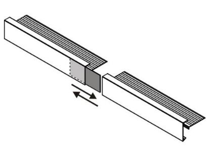 Afbeeldingen van Dakrand Roofing verbindingsstuk aluminium