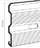 Picture of EAVES EPDM / RHEPANOL WALL CONNECTION PROFILE
