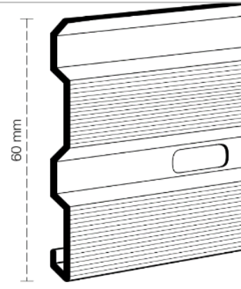 Picture of EAVES EPDM / RHEPANOL WALL CONNECTION PROFILE