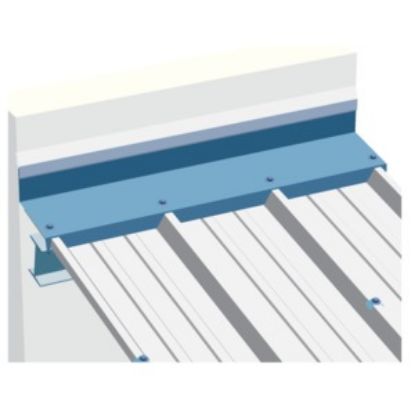 Afbeeldingen van Dakplaat nok solin - verticale muur GS38