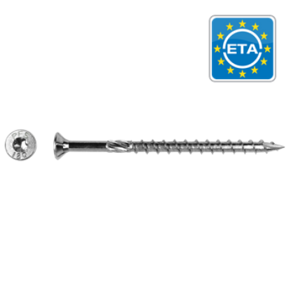 Picture of Screw univ. torx - 6.00 x 300 ZN 100pcs --nos--.