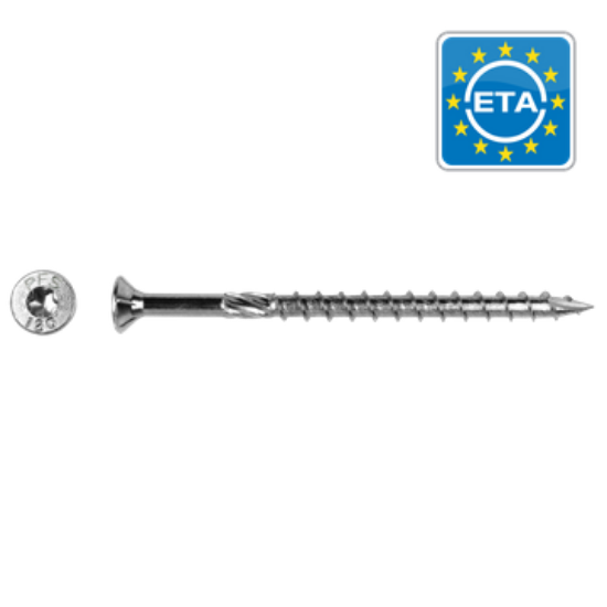 Image de Schroef univ. torx - 6.00 x 300 ZN 100st --nos--