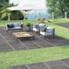 Picture of La Fabrica Blue Evolution floor tile 80x80 cm
