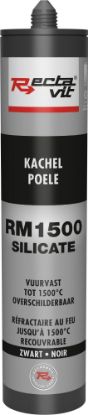 Picture of Rectavit Pro RM1500 Stove sealant Black 310ml