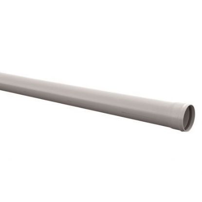 Afbeeldingen van PVC Buis grijs 7.9 + rubber MOF SN2 3m Ø400