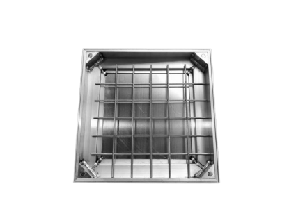 Afbeeldingen van ALU tegeldeksel yucon - 70 x 70 x 6