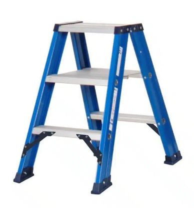 Image de Hercules Ladder Dubbel - 3 Treden