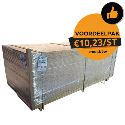 Picture of OSB 3 double pack 244x59cm thickness 18mm