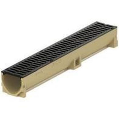 Picture of ACO Euroline 100 + Cast Iron Grate with Outlet