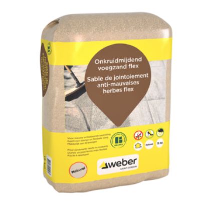 Picture of Weber Onkruidmijdend Voegzand Flex Naturel 15kg