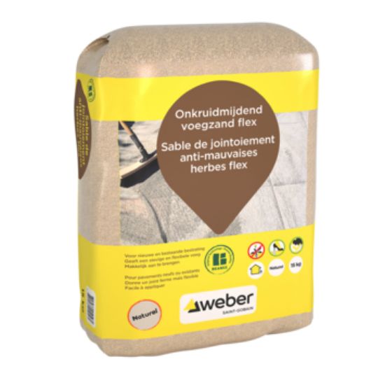 Picture of Weber Onkruidmijdend Voegzand Flex Naturel 15kg