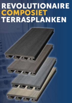 Picture of Terrasplank composiet betongrijs 25x135 300cm