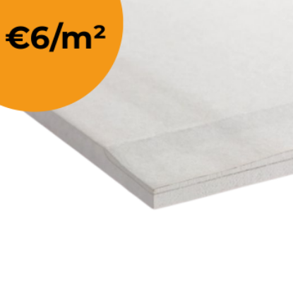 Afbeeldingen van Knauf Gipsplaat wit 4AK 260x60  dikte 13mm