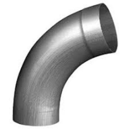 Afbeeldingen van Rheinzink HWA Buis 80mm - Bocht 72°