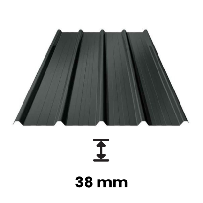 Image de Dakplaat Antraciet GS40 3m x 1.05m