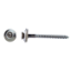 Image de Houtschroef Inox A2 + EPDM ring 4.50x80 Torx 50st