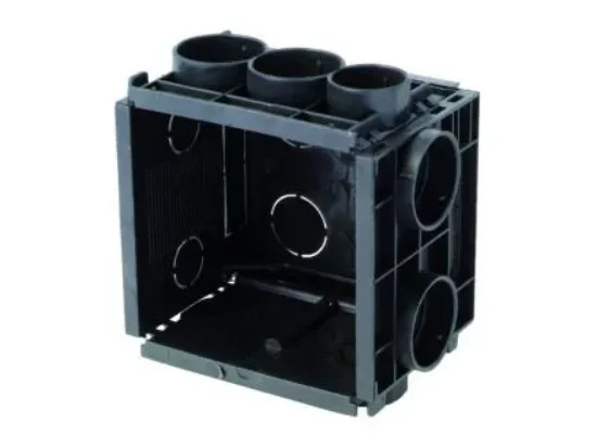 UNIVERSELE INBOUWDOOS MET VIJZEN - 60x60x50MM