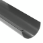Afbeeldingen van Dakgoot Halfronde Goot Pvc G125 3M Antraciet