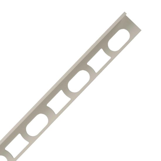 Afbeeldingen van Mapei Profilpas Tegelprofiel 2.7mx11mm Kleur 103 Moon White