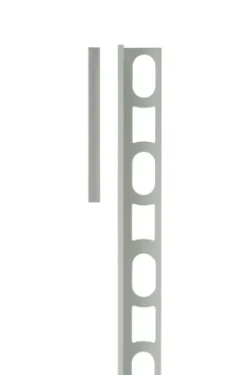 Afbeeldingen van Mapei Profilpas Tegelprofiel 2.7mx11mm Kleur 111 Silvergrey