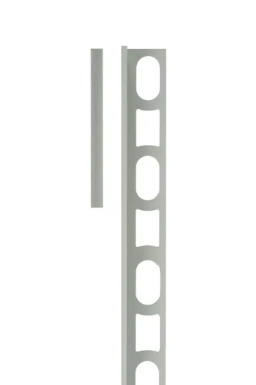 Afbeeldingen van Mapei Profilpas Tegelprofiel 2.7mx11mm Kleur 111 Silvergrey