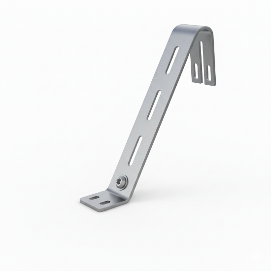 Afbeeldingen van Zonnepaneel Dakpanhaak Flexibel320x30x5 A2 Inox