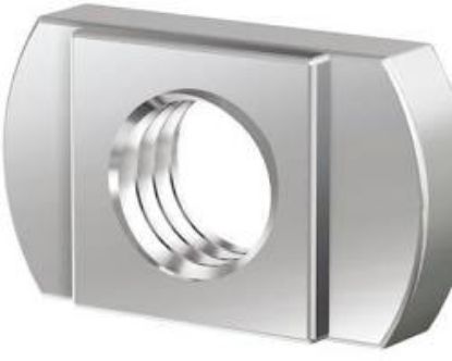 Picture of Zonnepaneel Glijmoer Met Kogel M8 13x22x10 Alu