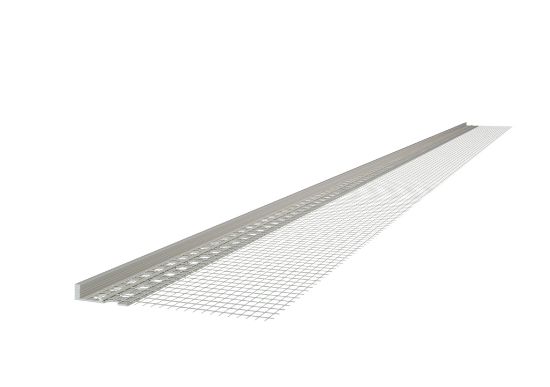 Afbeeldingen van Crepi stopprofiel 3mm - 2m50