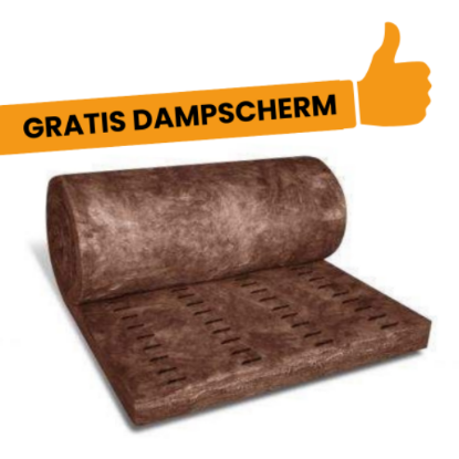 Afbeeldingen van KNAUF MULTIFIT 035 Glaswol - dikte 6 cm - breedte 120 cm - RW 1.70 m² K/W